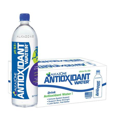 ALKAZONE 23.7 oz Antioxidant Water - Pack of 24 824-24